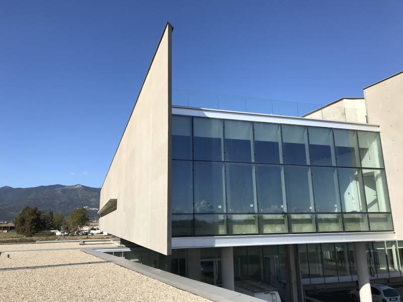 Fabrication de couvertines aluminium sur mesure musée de Bastia Haute Corse