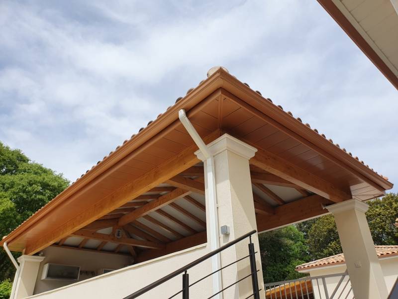 Fabrication d'habillage sous-face aluminium et gouttières aluminium sur mesure Manosque